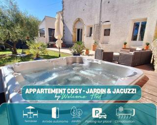 L'Appartement de Rémi, Jardin et jacuzzi - Aigues-Vives - 0