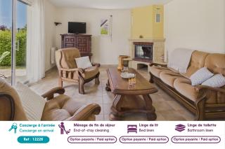 Maison de plain-pied pour 4 - jardin et terrasse - La Forêt-Fouesnant - 8