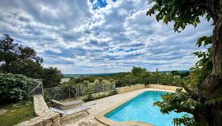 Les Hauts de Bezouce, Vue, Piscine & Calme - Bezouce - 5