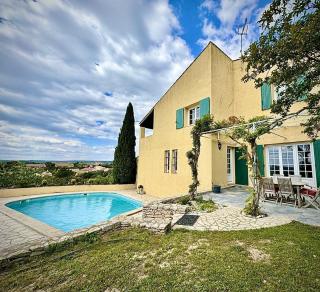 Les Hauts de Bezouce, Vue, Piscine & Calme - Bezouce - 9