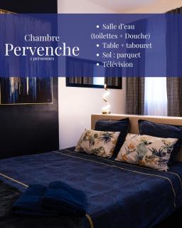 A La Villa Perroy les chambres sont spacieuses et les petit-déjeuners offerts - 2