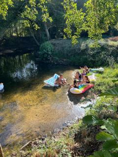 Polo estate with a river as a pool near Saint-Emilion - Guîtres - 4