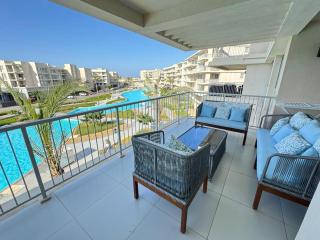 Marassi North Coast 3 BR Lagoon View - Waters 9-207 - El-Alamein - 0