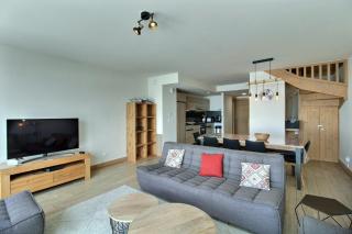 ARC 1600, LE RIDGE, Appartement 10 personnes Duplex Vue Montagne - ski aux pieds - Sauna, Hammam, Piscine, Salle de salle de sport-fitness - 2