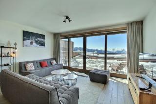 ARC 1600, LE RIDGE, Appartement 10 personnes Duplex Vue Montagne - ski aux pieds - Sauna, Hammam, Jacuzzi, Piscine - Arc 1600 - 5