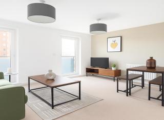 Deluxe 2 Bed Flat with Balcony in Hackney - 0