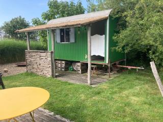 Tiny house at the ecological swimming pool - Deerlijk - 8