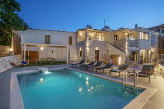Villa Angelo, Traditional Cretan Stone Villa with Pool & Countryside Views - Káto Póros - 9