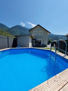 Évasion et confort maison 8 couchages avec piscine - Marlens - 8