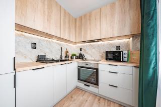 Ciemnozielony Apartament 3city w Gdyni Niedaleko Plaży by Noclegi Renters - Gdynia - 8
