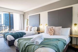Ocean View studio 2 Beds and Free Wi-Fi - Gold Coast - 9
