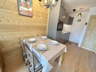 Studio à Megève avec parking souterrain et casier à skis - FR-1-597-189 - Megève - 3