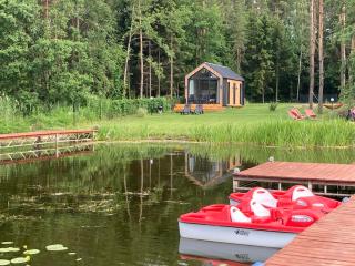 Mazury Resort-nowoczesna stodoła 10 m od jeziora - Makosieje - 8