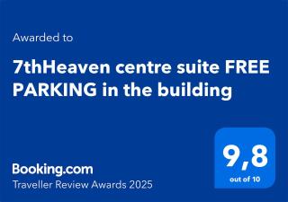 7thHeaven centre suite FREE PARKING in the building - Bratislava - 6