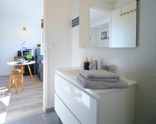 Cozy studio - ideal pour pros - parking - WiFi - Lorient - 3