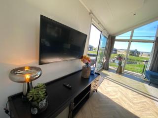 Elegantes Chalet am Wasser mit Steg Klimaanlage Ferienhaus am See Niederlande - Kampen - 7