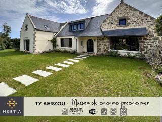 TY KERZOU - Maison de charme proche mer - Landunvez - 0