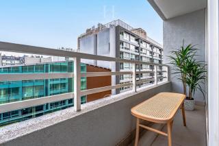 HT Depto moderno con balcon WIFI - Santiago - 2