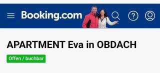 APARTMENT Eva in OBDACH - 0