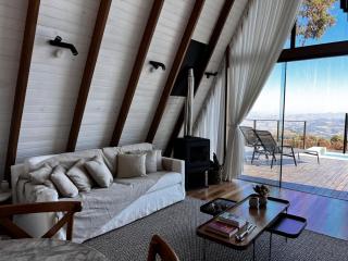 Cabana há mais de 1500m com vista espetacular e piscina aquecida - Maria da Fé - 6