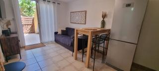 5 min à pied de la plage, TRES JOLI APPARTEMENT MAISONNETTE 4 COUCHAGES, - 7