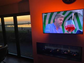 BEACH VILLA in erster Reihe - direkter Strandzugang - eingezäunter Garten - Dachterrasse - 2 Gartenterrassen - Terrassendach - Grill mit Plancha - XXL Meerblick - Bar - SONOS Soundanlage - Pool Whirlpool - kinderfreundlich - Hunde willkommen - Hulshorst - 3