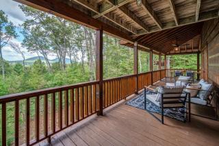 Cabin near Blue Ridge - Hot Tub Fire Pit Games - Mineral Bluff - 4