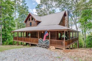 Cabin near Blue Ridge - Hot Tub Fire Pit Games - Mineral Bluff - 3