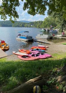 The Elms Waterfront Cottages - Lake Luzerne - 7