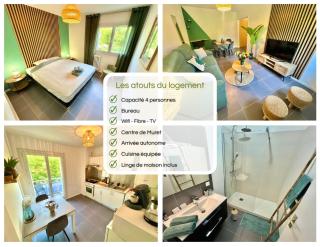 " Souffle Vert " Wifi - TV - 4 personnes - Muret - 9