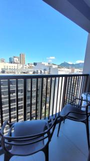 Studio novo e moderno com vista e piscina no Rio de Janeiro - 2