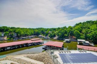 Balcony with Marina Views Lake Ozark Hideaway! - Lake Ozark - 9