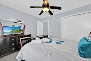 Family Villa with 6 Bedrooms Pool Spa and Game Room in Gated Resort - Davenport - 5