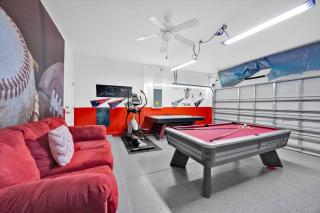 Family Villa with 6 Bedrooms Pool Spa and Game Room in Gated Resort - Davenport - 4