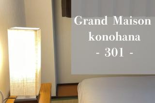 301 Grand Maison konohana USJ近く,駅から徒歩6分,リーズナブル,海遊館すぐ - Osaca - 0