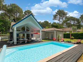 Villa T3 avec Piscine Chauffée, Golf et Plage à Proximité - Linge et Ménage Inclus - FR-1-319-168 - Biscarrosse - 0
