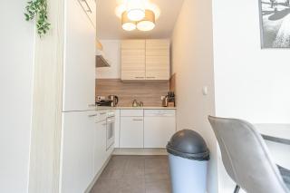 Chic 1BR & 1LR Apt only 9 Min to City Center, King Bed, Metro Access - Wien - 3