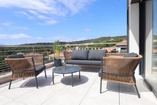 T3 Villas Acum - Le Bohème - Excellente situation géographique - domaine de Standing - Vue mer - Grosseto-Prugna - 8