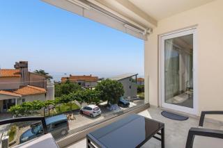Apartment in Villa Marealto with pool, garage and seaview - Ičići - 7