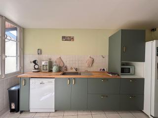 Les continents maison spacieuse rénovée 4 belles chambres parking privatif terrasse à 5 mn à pied tous commerces et 20 mn plage Omaha Beach - Le Molay-Littry - 7