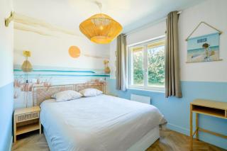 Gite La Goutte d'eau - Baby foot - 6 personnes LITS King & Queen size - Terrasse Vue étang - Saint-Josse - 3