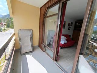Studio exposé sud avec balcon, à 200m des pistes et commerces, animaux acceptés - FR-1-445-26 - Montgenèvre - 1