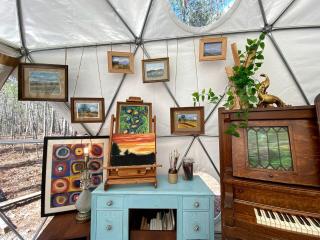 Gorgeous Glamping Dome Rental for an Off-Grid Weekend Getaway near Lake Oconee, Georgia - Turnwold - 5