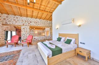 Amazing 1BR Stone Villa with Pool & Terrace - Gelemiş - 4