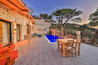 Amazing 1BR Stone Villa with Pool & Terrace - Gelemiş - 1