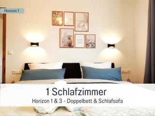 Newman Horizon Apartments Zirndorf - Playmobil Funpark, Nähe Messe Nürnberg und Fürth, 4 Pers, 24h Self Checkin, Waschmaschine, großer Parkplatz - Zirndorf - 9
