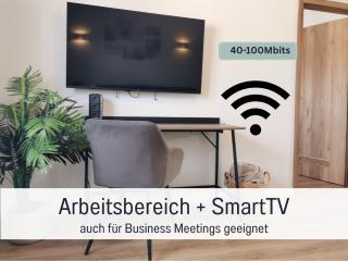 Newman Horizon Apartments Zirndorf - Playmobil Funpark, Nähe Messe Nürnberg und Fürth, 4 Pers, 24h Self Checkin, Waschmaschine, großer Parkplatz - Zirndorf - 4