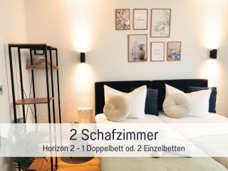 Newman Horizon Apartments Zirndorf - Playmobil Funpark, Nähe Messe Nürnberg und Fürth, 4 Pers, 24h Self Checkin, Waschmaschine, großer Parkplatz - Zirndorf - 8