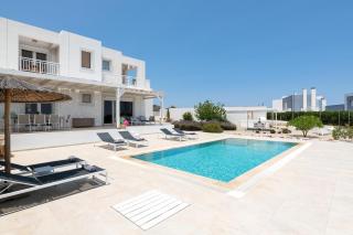 Hill & Sea View White Pearl Villa - Afandou - 8