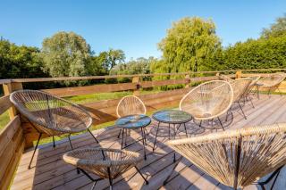 Gite Le Terracotta - Terrasse - 8 couchages - 3 Chambres avec lits King & Queen size, lits superposés pour enfants - Saint-Josse - 4